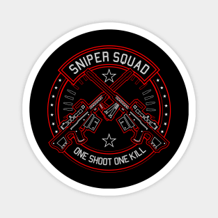 Sniper Squad Magnet